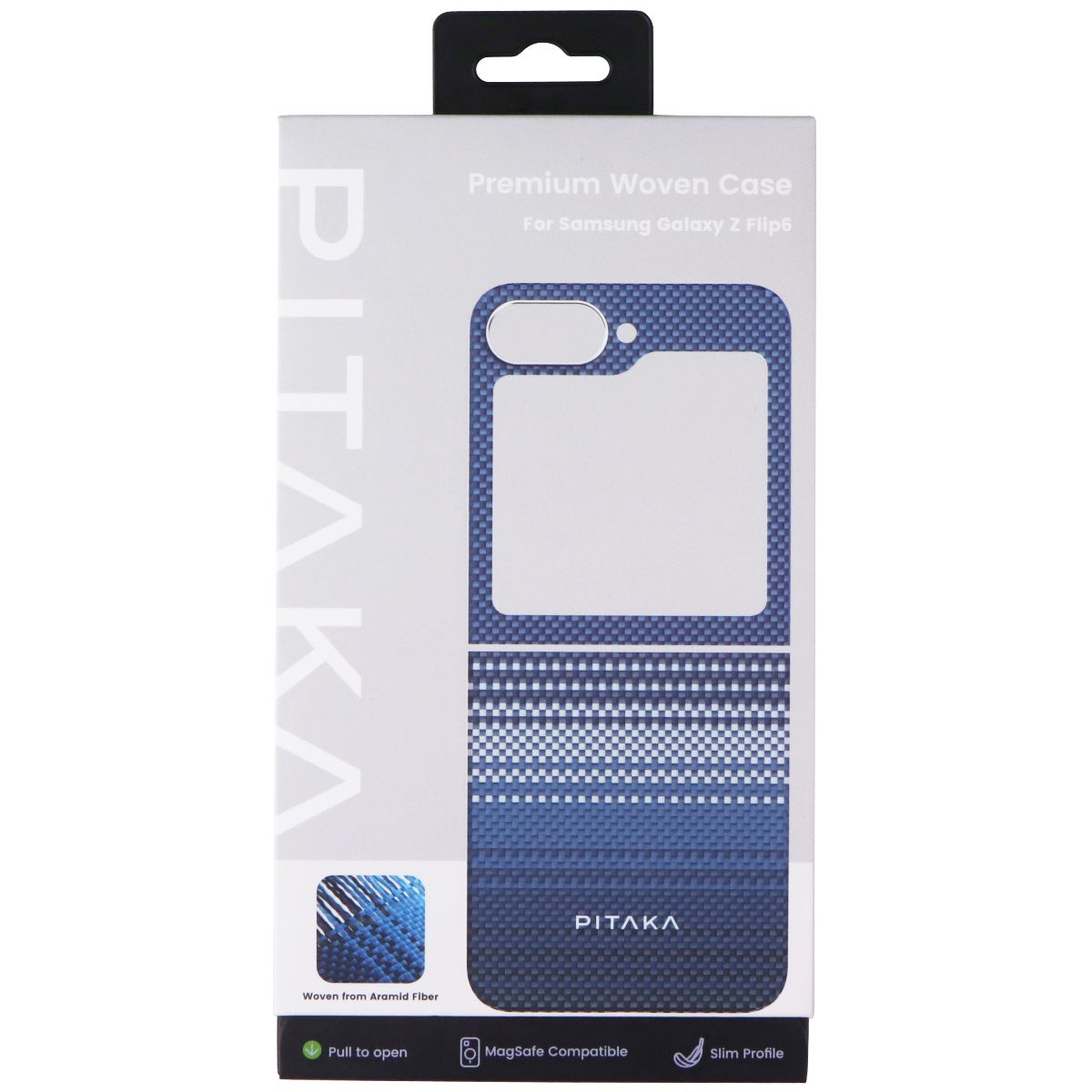 PITAKA MagEZ Case 5 for MagSafe for Samsung Galaxy Z Flip6/Flip7 FE - Moonrise Cell Phone - Cases, Covers & Skins Pitaka - Simple Cell Bulk Wholesale Pricing - USA Seller