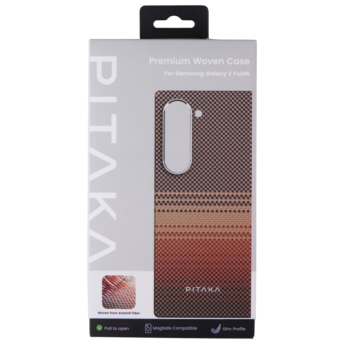 PITAKA Edge MagEZ Case 5 for MagSafe for Samsung Galaxy Z Fold6 - Moment Sunset Cell Phone - Cases, Covers & Skins Pitaka - Simple Cell Bulk Wholesale Pricing - USA Seller