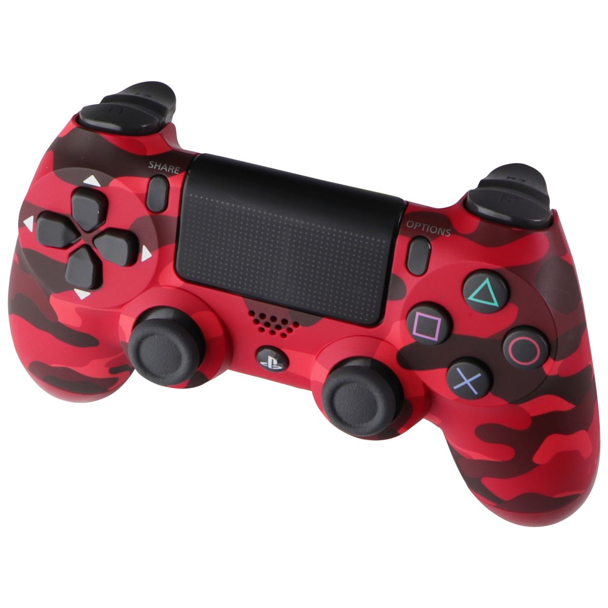 Sony DualShock 4 Wireless Controller for PlayStation 4 - Red Camo (CUH-ZCT2U) Gaming/Console - Controllers & Attachments PlayStation - Simple Cell Bulk Wholesale Pricing - USA Seller