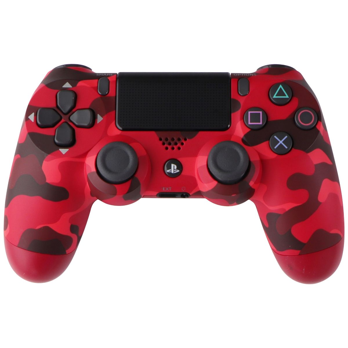 Sony DualShock 4 Wireless Controller for PlayStation 4 - Red Camo (CUH-ZCT2U) Gaming/Console - Controllers & Attachments PlayStation - Simple Cell Bulk Wholesale Pricing - USA Seller