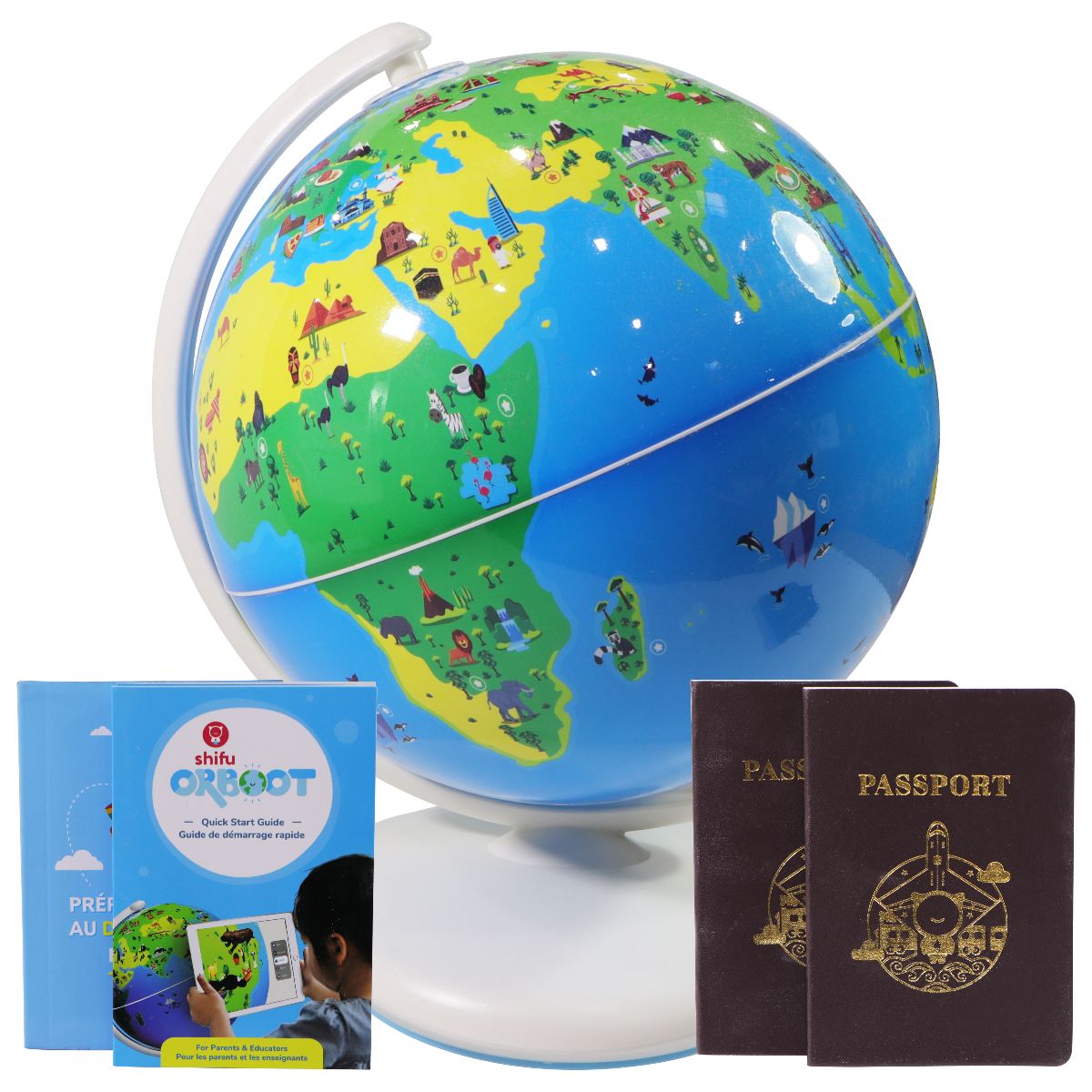 PlayShifu Educational Globe for Kids Orboot Earth Interactive AR World Globe Educational - Other Educational Toys PlayShifu - Simple Cell Bulk Wholesale Pricing - USA Seller