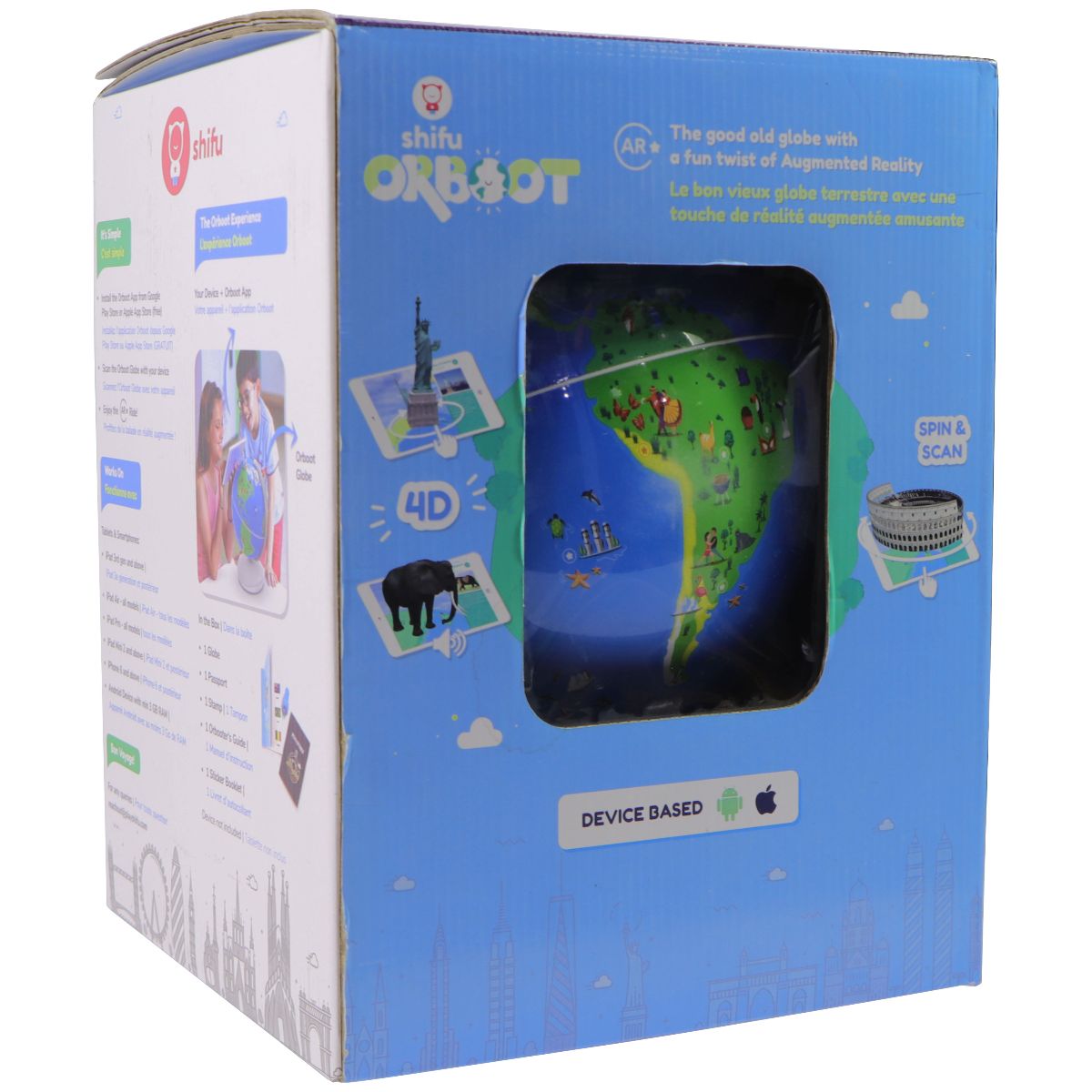 PlayShifu Educational Globe for Kids Orboot Earth Interactive AR World Globe Educational - Other Educational Toys PlayShifu - Simple Cell Bulk Wholesale Pricing - USA Seller