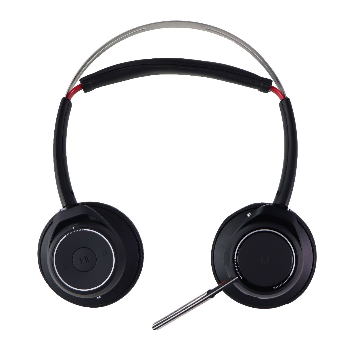 Plantronics B825-M Voyager Focus UC Stereo Bluetooth Headset (202652-02) M Teams Cell Phone - Headsets Plantronics - Simple Cell Bulk Wholesale Pricing - USA Seller