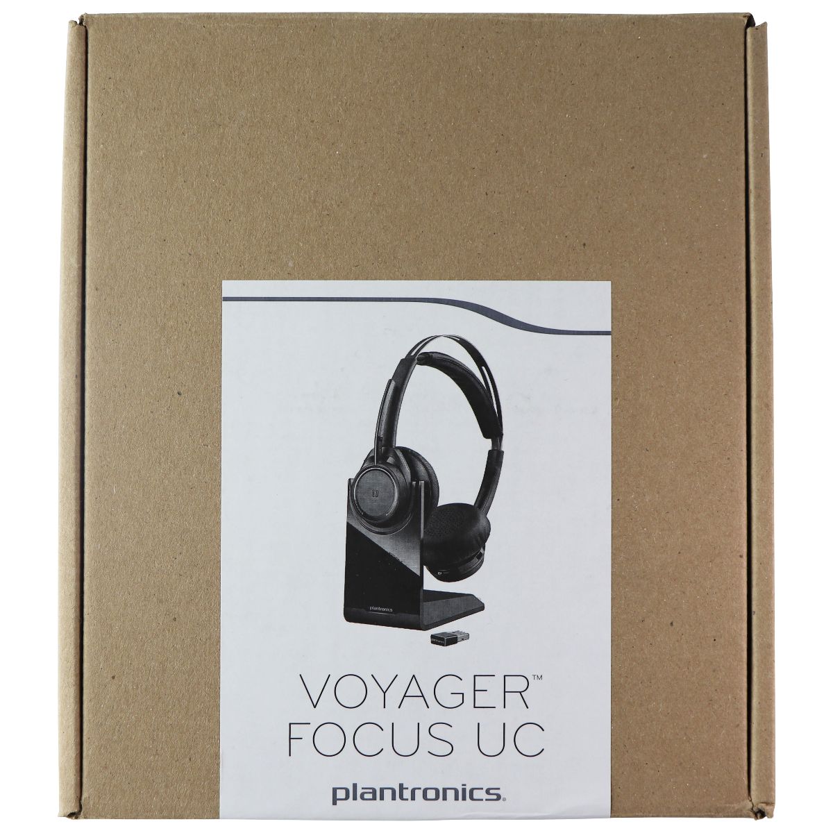 Plantronics Voyager Focus UC Bluetooth/USB (B825) 202652-01 Headset Cell Phone - Headsets Plantronics    - Simple Cell Bulk Wholesale Pricing - USA Seller