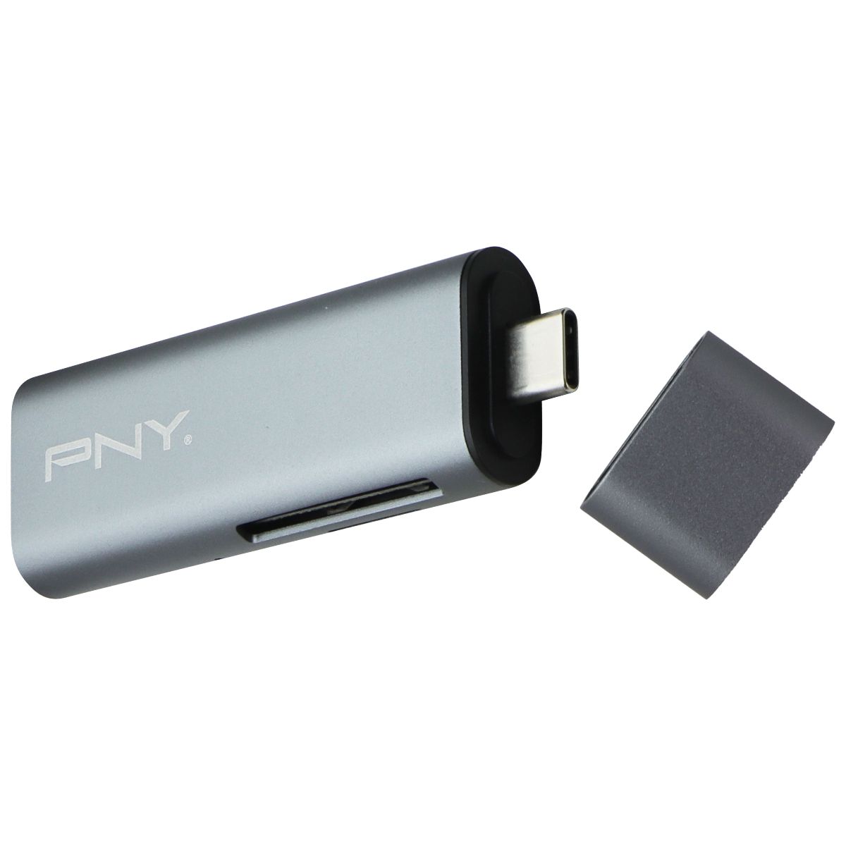 PNY USB 3.1 Type-C Reader / USB Adapter - Silver (P-CRMUS3A-BX) Computer Accessories - Memory Card Readers & Adapters PNY - Simple Cell Bulk Wholesale Pricing - USA Seller