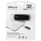 PNY Attaché 4 Flash Drive USB 2.0 for Photos Videos and More - 32GB / Black Digital Storage - USB Flash Drives PNY - Simple Cell Bulk Wholesale Pricing - USA Seller