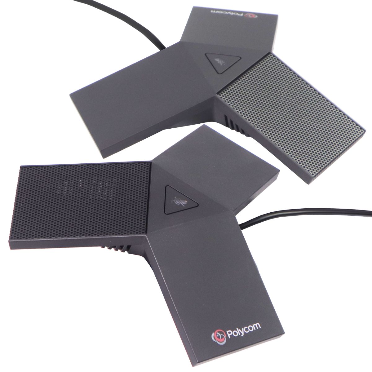 Polycom RealPresence Trio 8800 Expansion Microphones - Black (Pack of 2) Telecom Systems - Conference Equipment Polycom - Simple Cell Bulk Wholesale Pricing - USA Seller