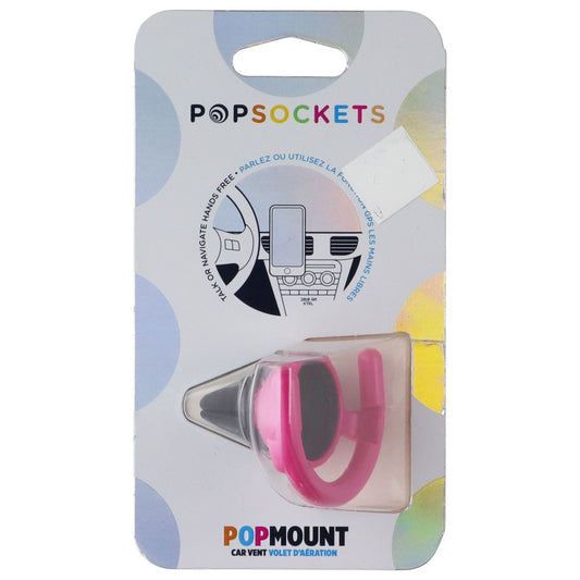 PopSockets PopMount Hands Free Car Vent Mount - Pink Cell Phone - Mounts & Holders PopSockets - Simple Cell Bulk Wholesale Pricing - USA Seller