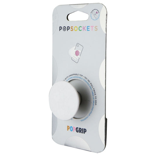 PopSockets PopGip Swappable Grip & Stand - Blanc Fresh