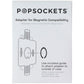 PopSockets Magnetic Phone Grip and Stand for Magsafe - Molded Flower Blue Sigh