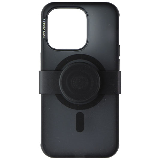 PopSockets Hardshell Case for MagSafe for iPhone 14 Pro Max - Black Translucent