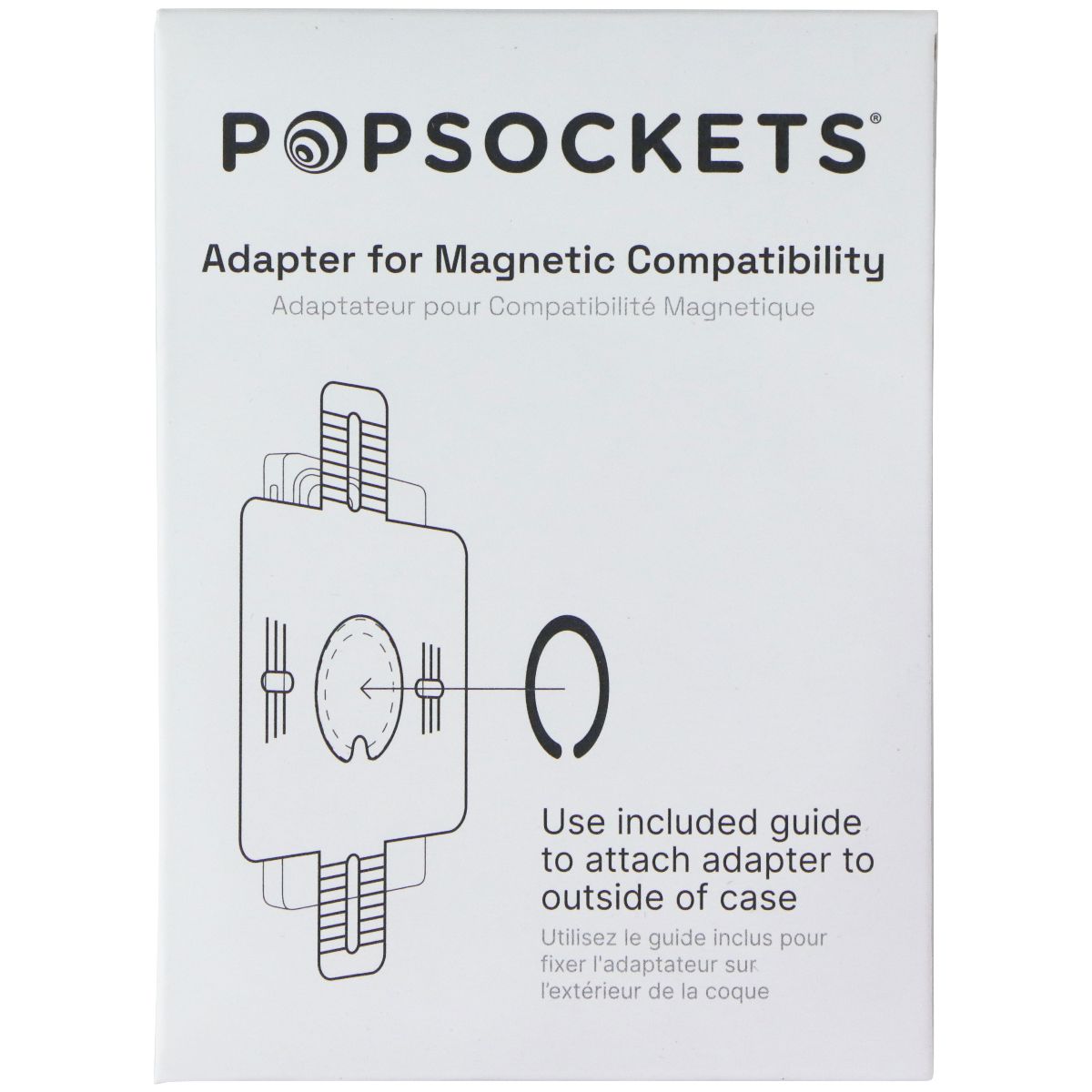 PopSockets Magnetic Grip & Stand for MagSafe - PopOut Curves Coconut Crème Cell Phone - Mounts & Holders PopSockets - Simple Cell Bulk Wholesale Pricing - USA Seller