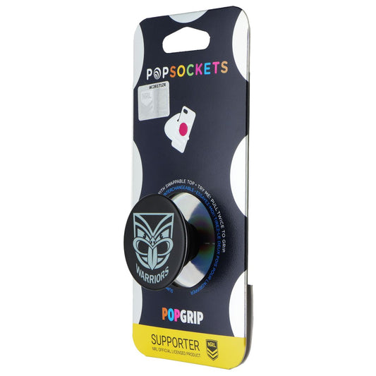 PopSockets PopGrip Expanding Stand Grip w/ Swappable Top - NRL NZ Warriors Cell Phone - Mounts & Holders PopSockets - Simple Cell Bulk Wholesale Pricing - USA Seller