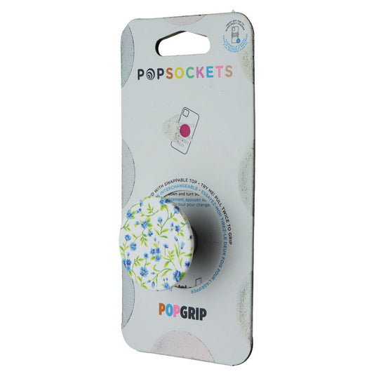 PopSockets PopGrip Swappable Grip and Stand for Phones/Tablets - Blue Ditsy