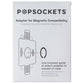 PopSockets Phone Grip for MagSafe with Swappable Top - Curves Latte (Brown) Cell Phone - Mounts & Holders PopSockets - Simple Cell Bulk Wholesale Pricing - USA Seller