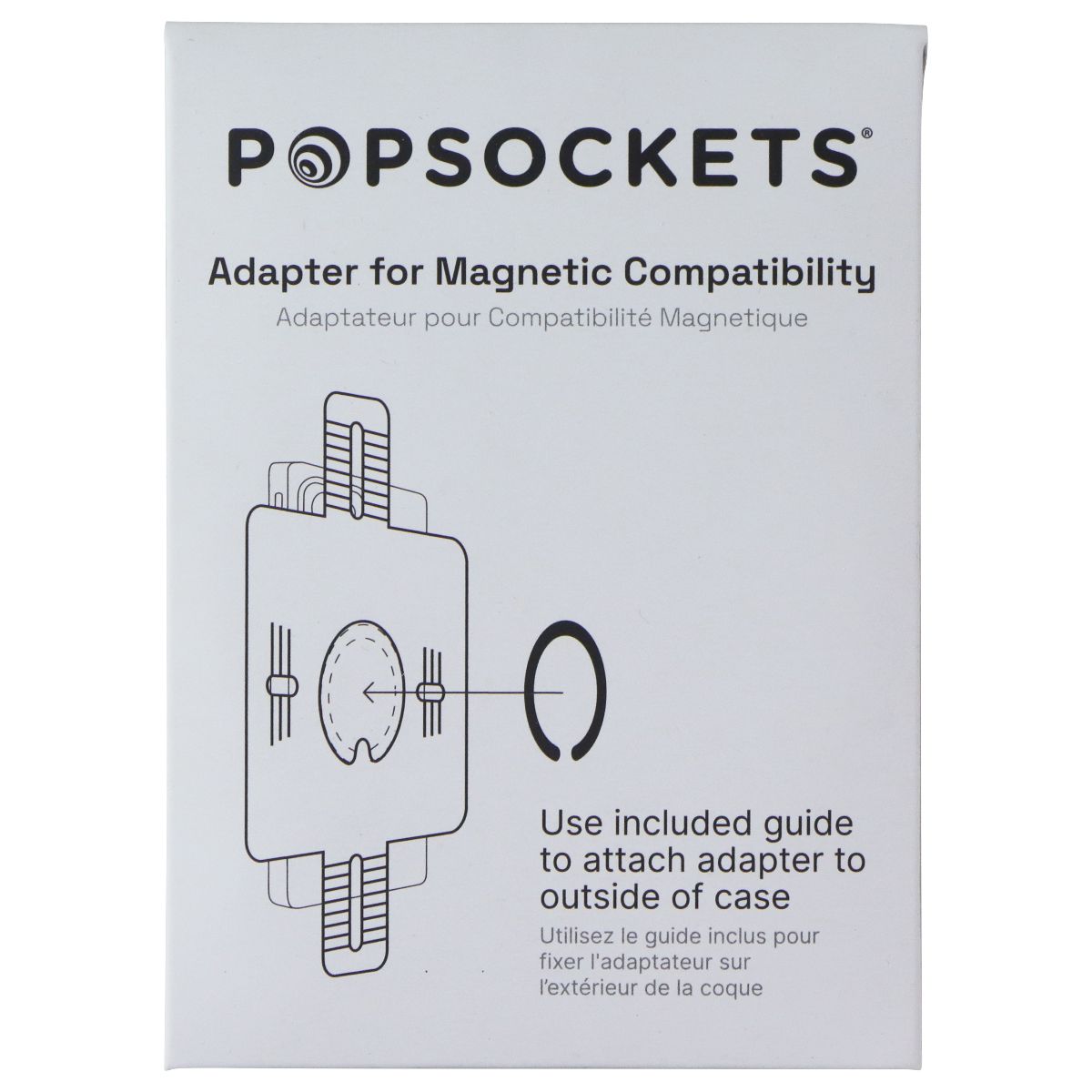 PopSockets Magnetic Phone Grip & Stand for MagSafe - Triangle Knurl Olive Cell Phone - Mounts & Holders PopSockets - Simple Cell Bulk Wholesale Pricing - USA Seller