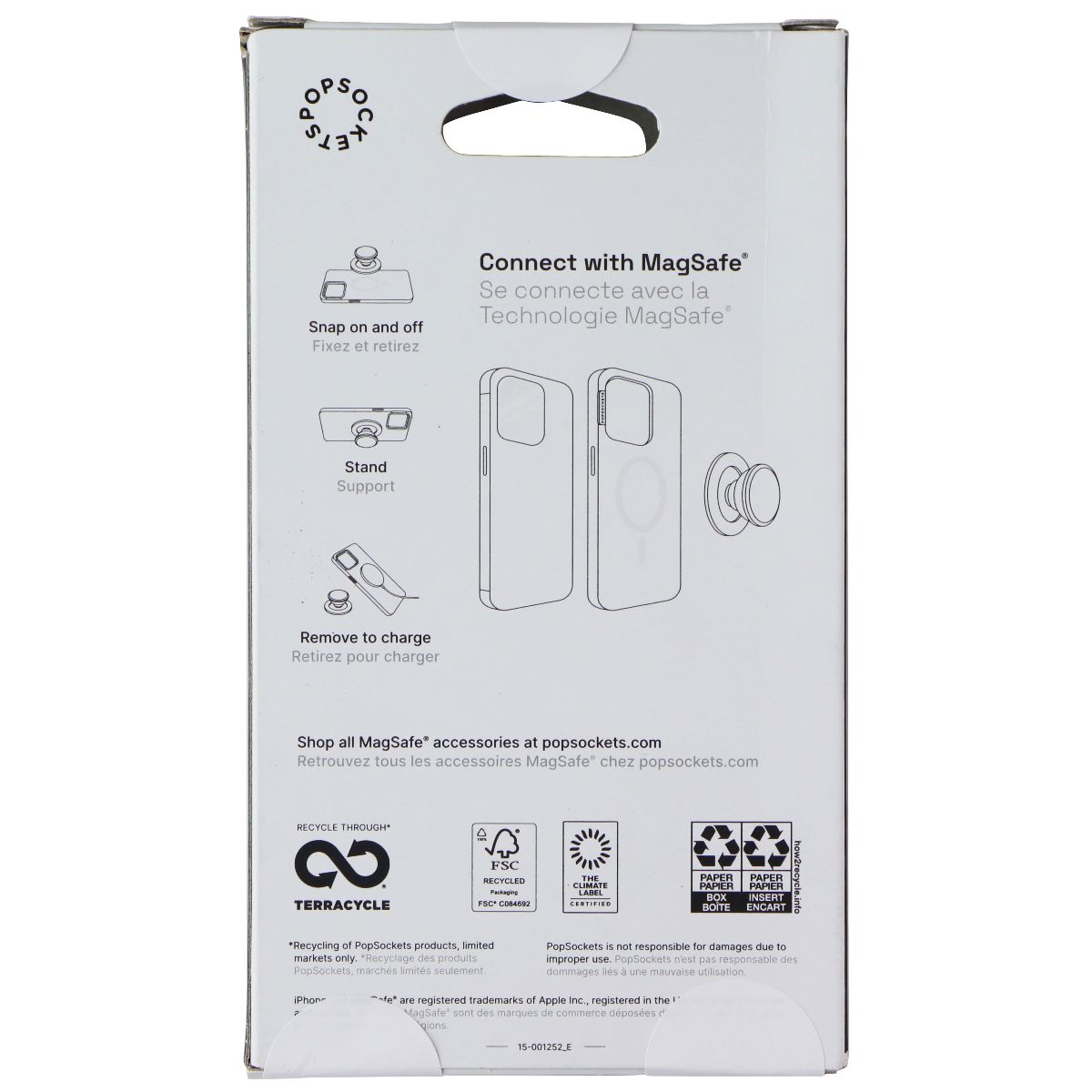 PopSockets Magnetic Phone Grip and Stand for MagSafe - Enamel Desert Gem Bloom Cell Phone - Mounts & Holders PopSockets - Simple Cell Bulk Wholesale Pricing - USA Seller