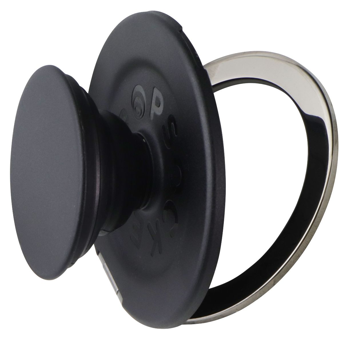 PopSockets Kick-Out Series Magnetic Grip Stand with Portrait Mode - Black Cell Phone - Mounts & Holders PopSockets - Simple Cell Bulk Wholesale Pricing - USA Seller