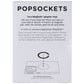 PopSockets Kick-Out Series Magnetic Grip Stand with Portrait Mode - Black Cell Phone - Mounts & Holders PopSockets - Simple Cell Bulk Wholesale Pricing - USA Seller