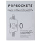PopSockets Magnetic Phone Grip/Stand for MagSafe (Swap Top) - Ripple Iridescent Cell Phone - Mounts & Holders PopSockets - Simple Cell Bulk Wholesale Pricing - USA Seller