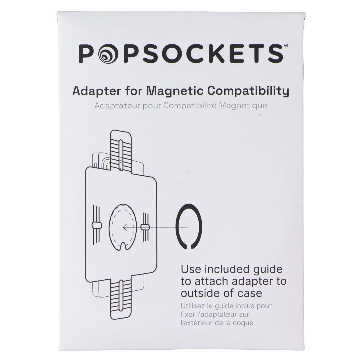 PopSockets Magnetic Grip and Stand for MagSafe - Tortoise Cell Phone - Mounts & Holders PopSockets - Simple Cell Bulk Wholesale Pricing - USA Seller