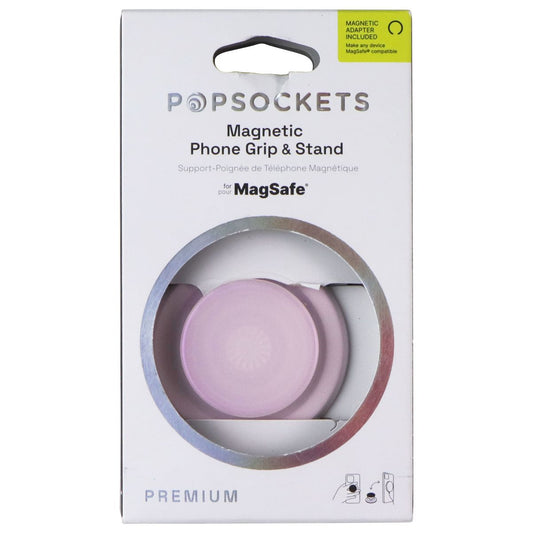PopSockets Magnetic Phone Grip & Stand with Adapter Ring for MagSafe - Pink Cell Phone - Mounts & Holders PopSockets - Simple Cell Bulk Wholesale Pricing - USA Seller