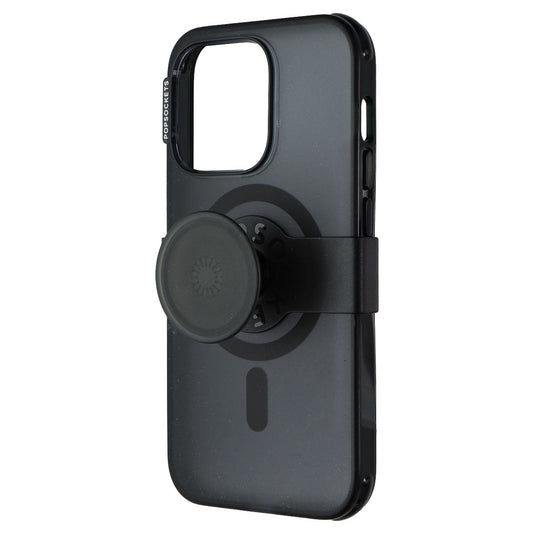 PopSockets Case for MagSafe for Apple iPhone 14 Pro - Translucent Black