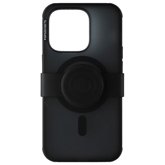 PopSockets Case for MagSafe for Apple iPhone 14 Pro - Translucent Black