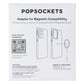 PopSockets PopWallet Series Magnetic Phone Wallet with Ring for MagSafe - White