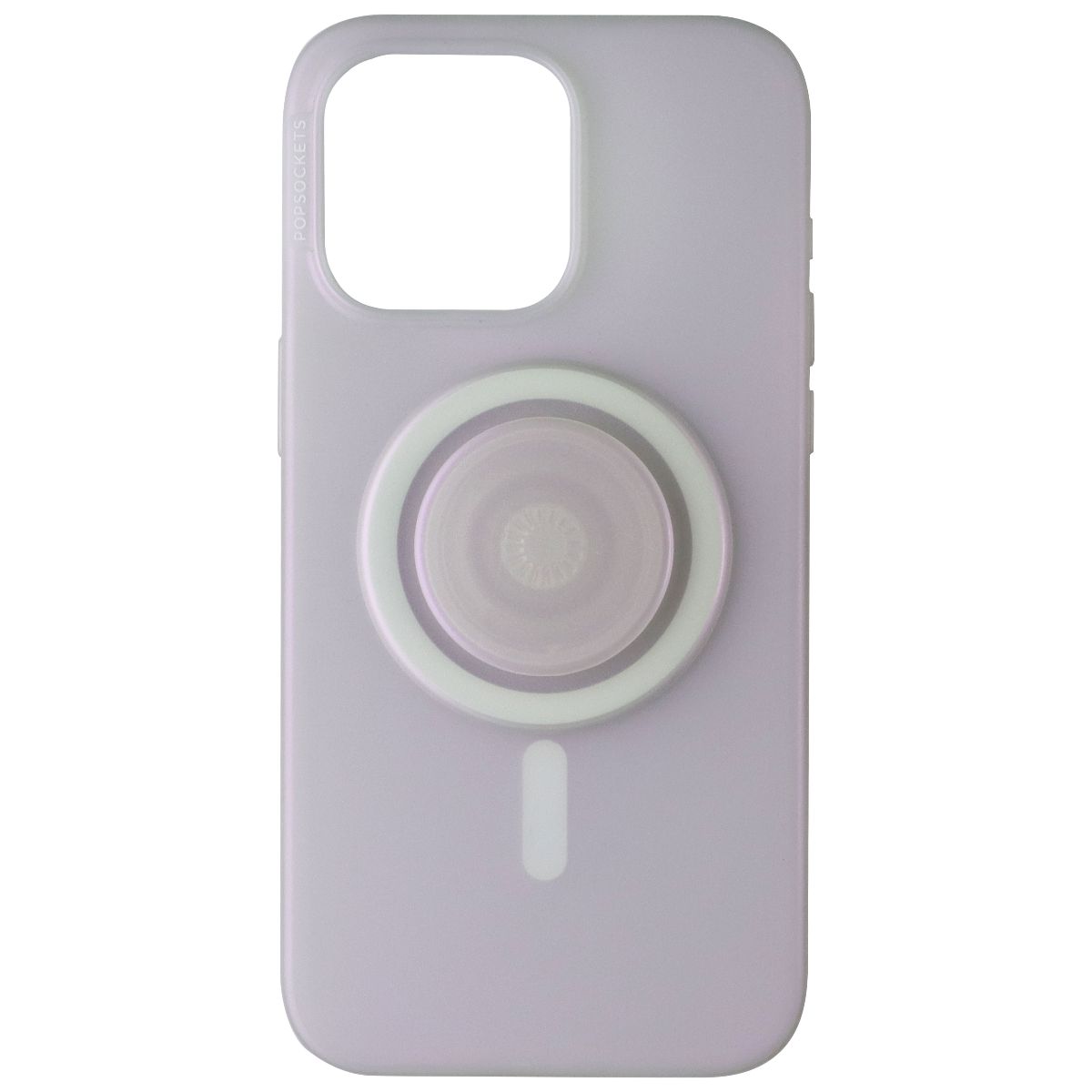 PopSockets PopCase for MagSafe for Apple iPhone 15 Pro Max - Opalescent Clear Cell Phone - Cases, Covers & Skins PopSockets - Simple Cell Bulk Wholesale Pricing - USA Seller