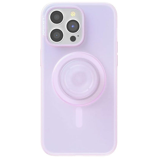 PopSockets PopCase for MagSafe for Apple iPhone 15 Pro Max - Opalescent Clear Cell Phone - Cases, Covers & Skins PopSockets    - Simple Cell Bulk Wholesale Pricing - USA Seller