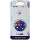 PopSockets PopGrip Swappable Grip & Stand - Australian Flag/Enamel Cell Phone - Mounts & Holders PopSockets - Simple Cell Bulk Wholesale Pricing - USA Seller
