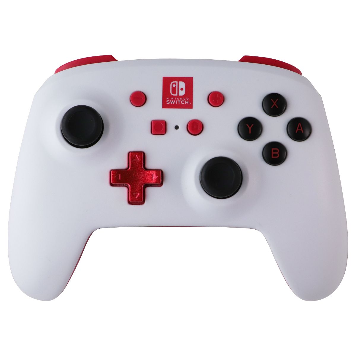 PowerA Enhanced Wireless Controller for Nintendo Switch - White & Red