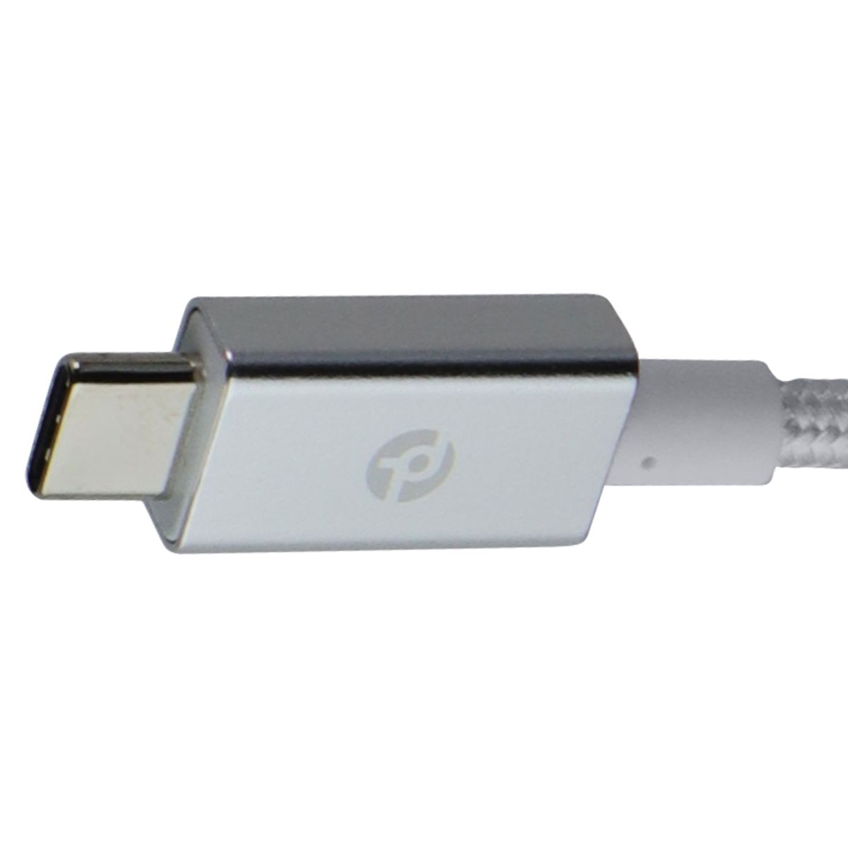 PowerLab 10FT USB-C to USB-C Braided Charge-Sync Cable - White Cell Phone - Cables & Adapters PowerLab - Simple Cell Bulk Wholesale Pricing - USA Seller