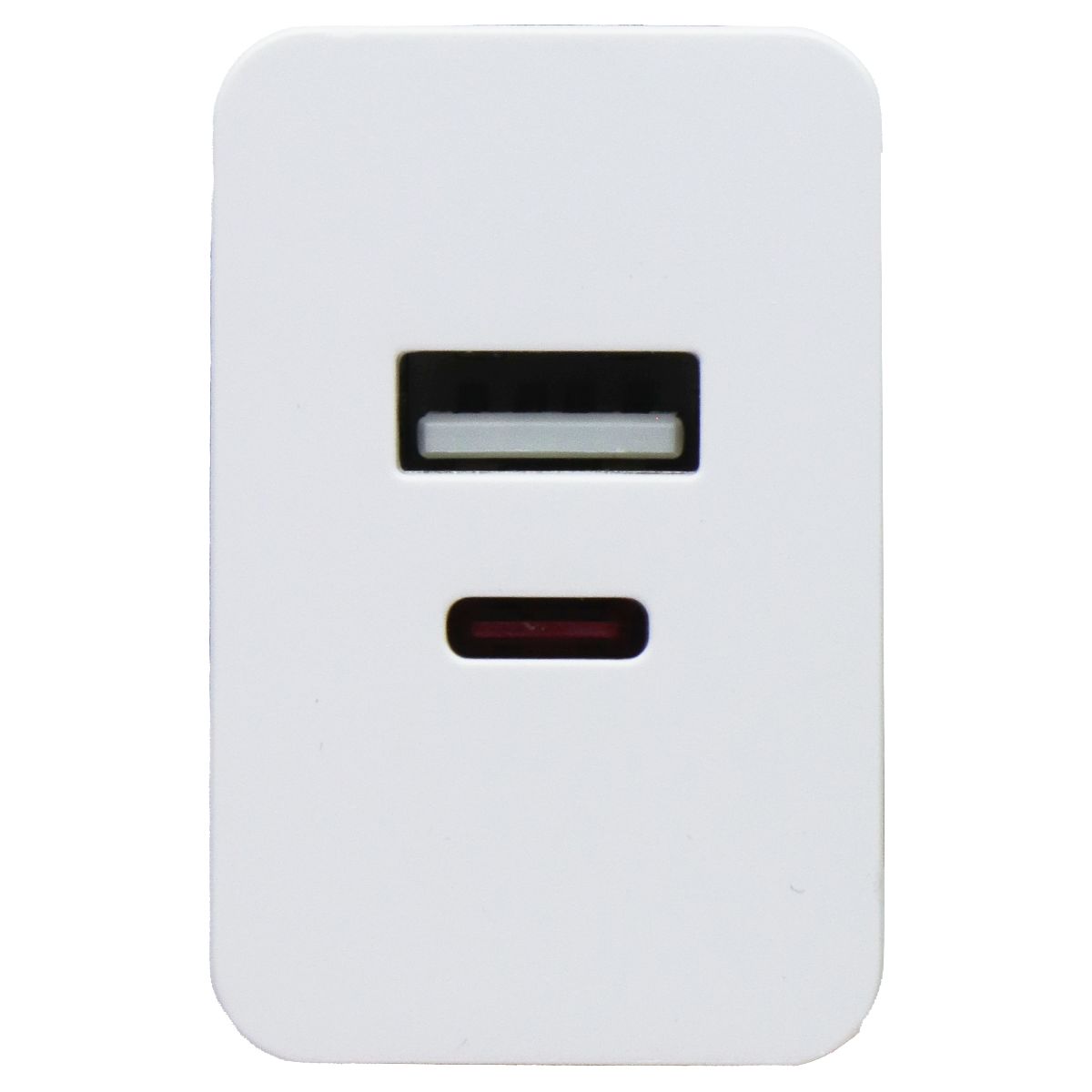 PowerLab USB-C to Lightning (8-Pin) Cable + USB-C/USB-A Wall Charger - White Cell Phone - Chargers & Cradles PowerLab - Simple Cell Bulk Wholesale Pricing - USA Seller