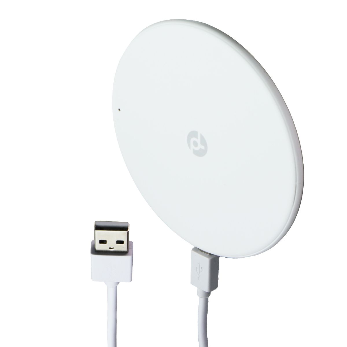 PowerLab (10W) Qi Magnetic Wireless Charging Pad - White
