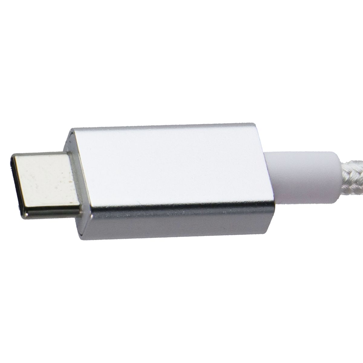 PowerLab 6FT USB-C to Lightning 8-Pin Braided Charge-Sync Cable - White Cell Phone - Cables & Adapters PowerLab - Simple Cell Bulk Wholesale Pricing - USA Seller