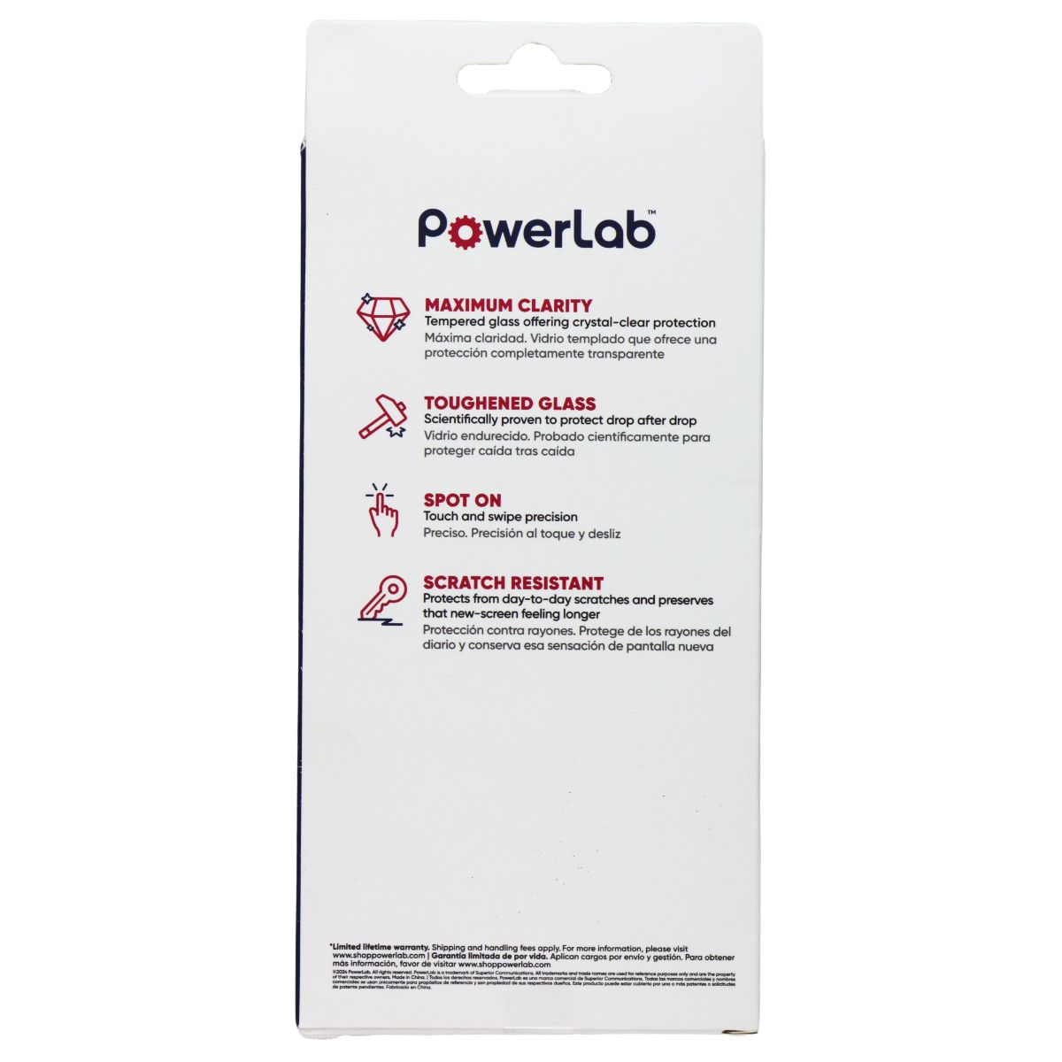 PowerLab High-Definition Glass Screen Protector for Apple iPhone 12 / 12 Pro Cell Phone - Screen Protectors PowerLab - Simple Cell Bulk Wholesale Pricing - USA Seller