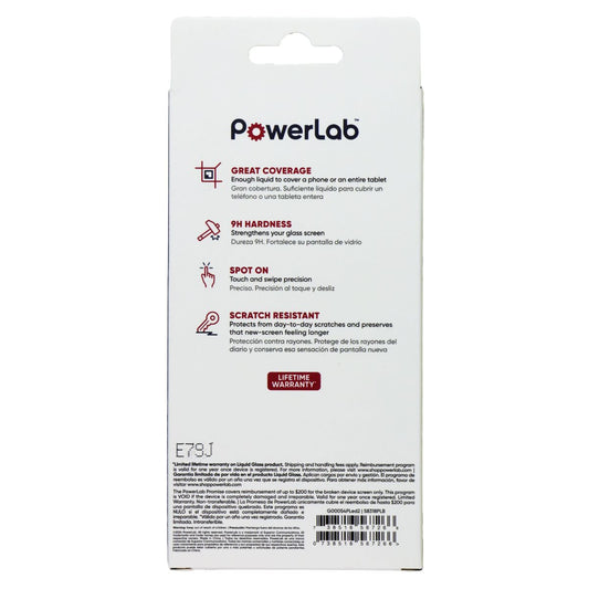 PowerLab Liquid Glass Screen Protection for Tablets/Phones/SmartWatches