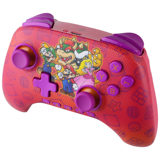 PowerA Advantage Wireless Controller for Nintendo Switch 1/2 - Mario and Friends Gaming/Console - Controllers & Attachments PowerA - Simple Cell Bulk Wholesale Pricing - USA Seller