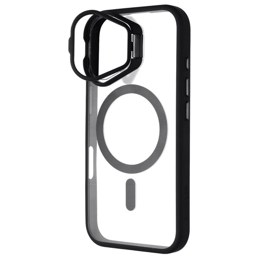 Prodigee Kickit Series Case for MagSafe for Apple iPhone 16 - Black/Clear Cell Phone - Cases, Covers & Skins Prodigee - Simple Cell Bulk Wholesale Pricing - USA Seller