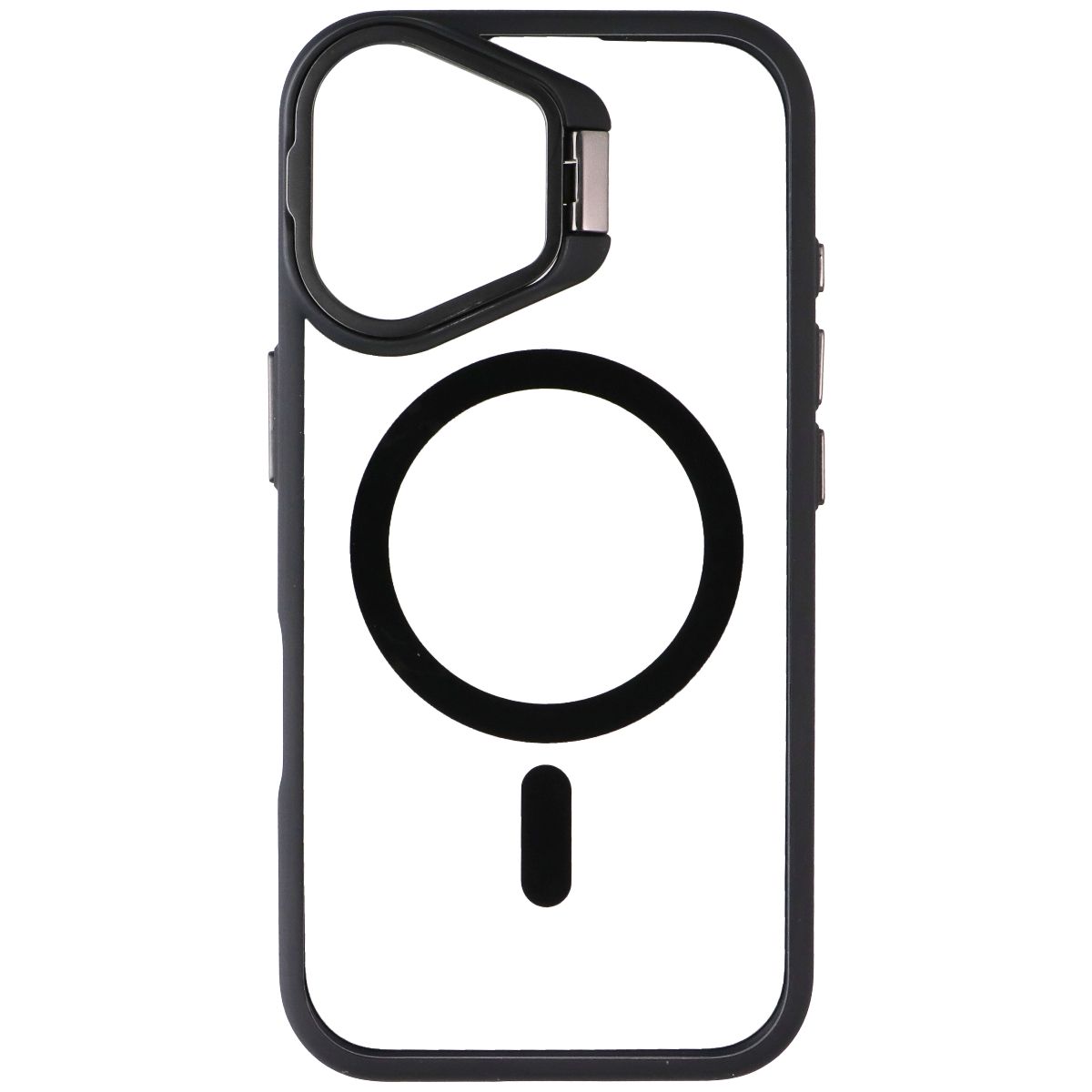Prodigee Kickit Series Case for MagSafe for Apple iPhone 16 - Black/Clear