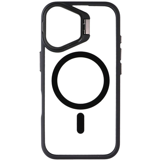 Prodigee Kickit Series Case for MagSafe for Apple iPhone 16 - Black/Clear Cell Phone - Cases, Covers & Skins Prodigee - Simple Cell Bulk Wholesale Pricing - USA Seller