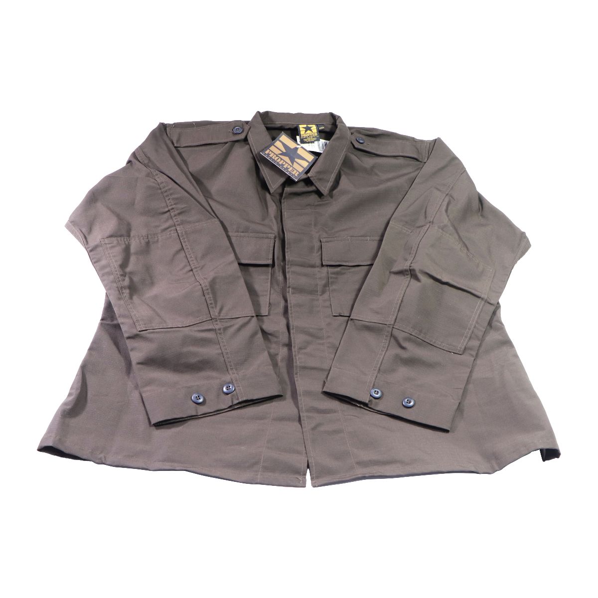 Propper Public Safety BDU Coat Shirt (2 Pocket) - Sheriff's Brown XXLR (Regular) Other Sporting Goods Propper - Simple Cell Bulk Wholesale Pricing - USA Seller