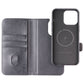 Prodigee Folio Mag Wallet MagSafe Case for Apple iPhone 15 Pro Max - Black