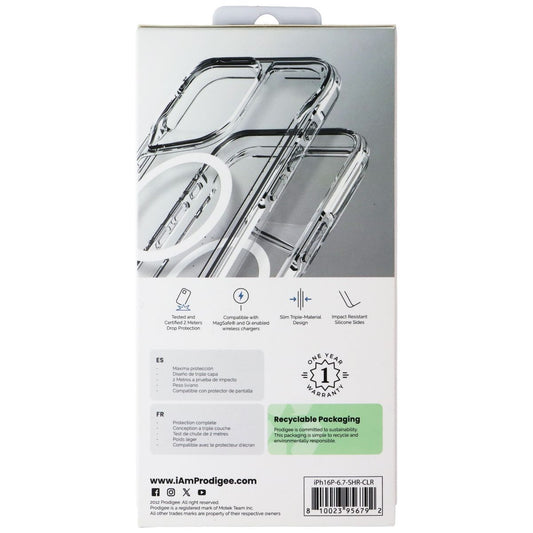 Prodigee Super Hero Series Case for MagSafe for Apple iPhone 16 Pro Max - Clear Cell Phone - Cases, Covers & Skins Prodigee - Simple Cell Bulk Wholesale Pricing - USA Seller