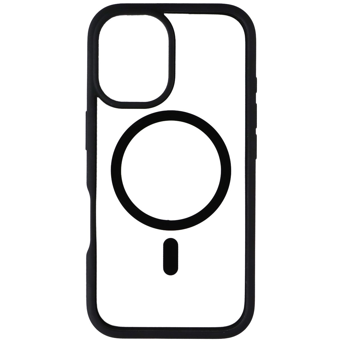 Prodigee Magneteek Series Case for MagSafe for Apple iPhone 16 - Black/Clear