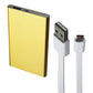 Professional Mobile Supply (10k mAh) Slim Portable Power Bank - Orange Gold Cell Phone - Chargers & Cradles Professional Mobile Supply - Simple Cell Bulk Wholesale Pricing - USA Seller