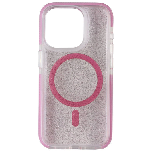 Prodigee Super Star Case for MagSafe for Apple iPhone 15 Pro - Pink / Glitter