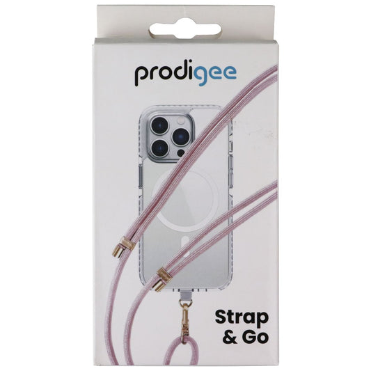Prodigee Strap and Go Adjustable Cross-body Lanyard for Phone Cases - Rose Pink Cell Phone - Straps & Charms Prodigee - Simple Cell Bulk Wholesale Pricing - USA Seller